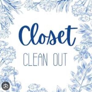 Closet Clean Out! Make an offer